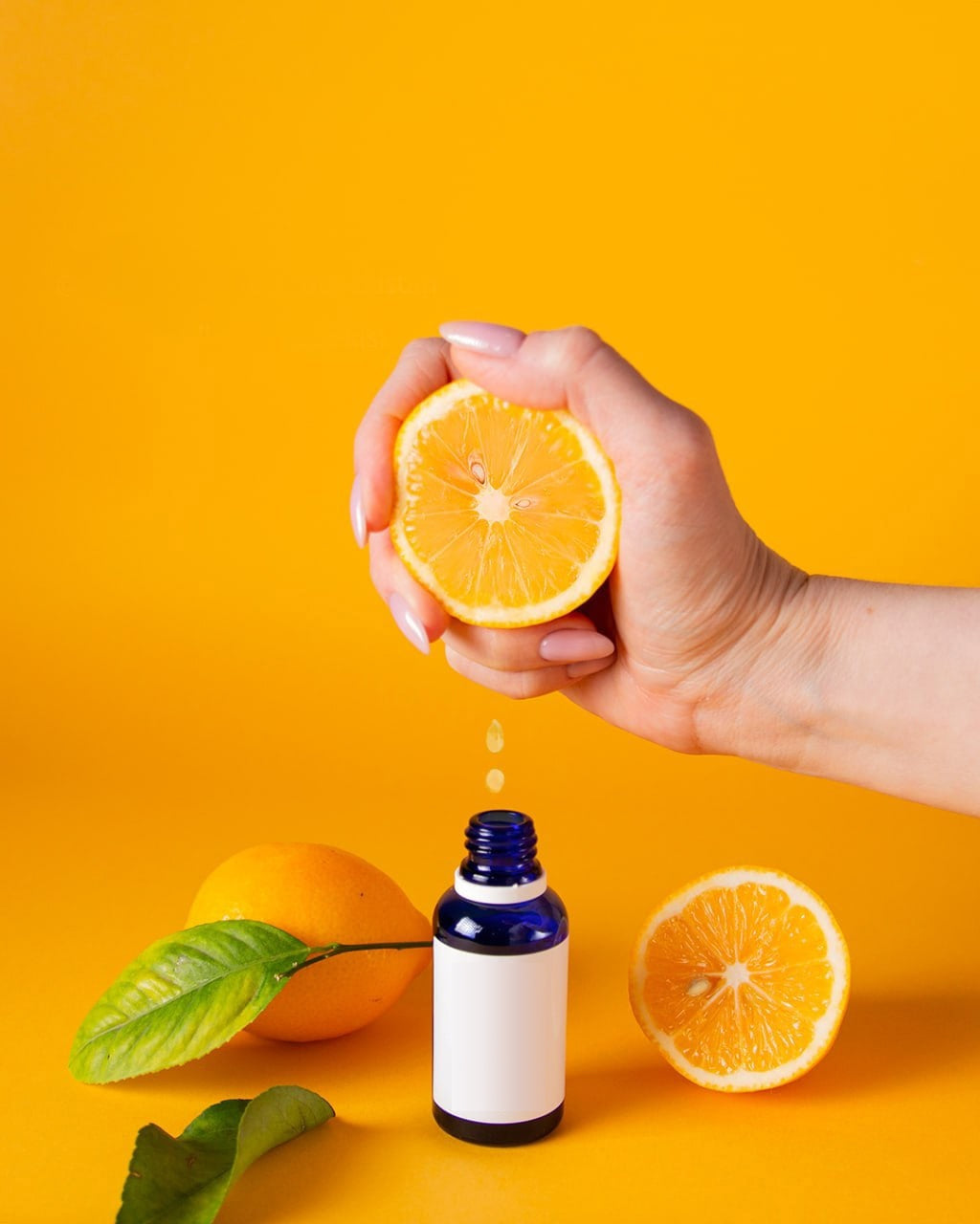 Cosmetics with vitamin C