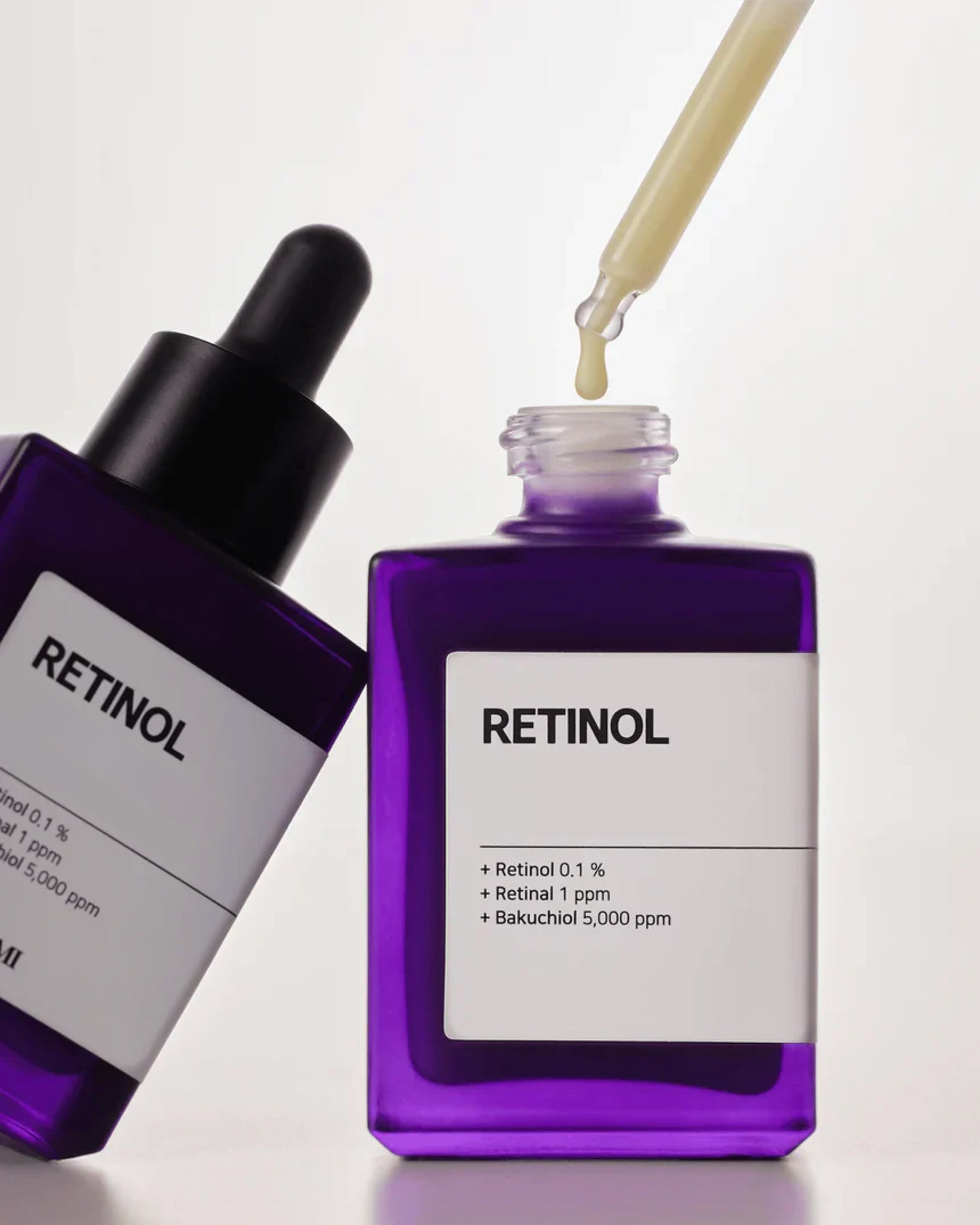 Cosmetics with retinol