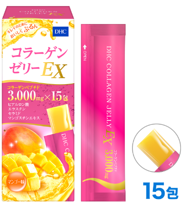 DHC Collagen Jelly Коллагеновое желе EX, курс 15 дней