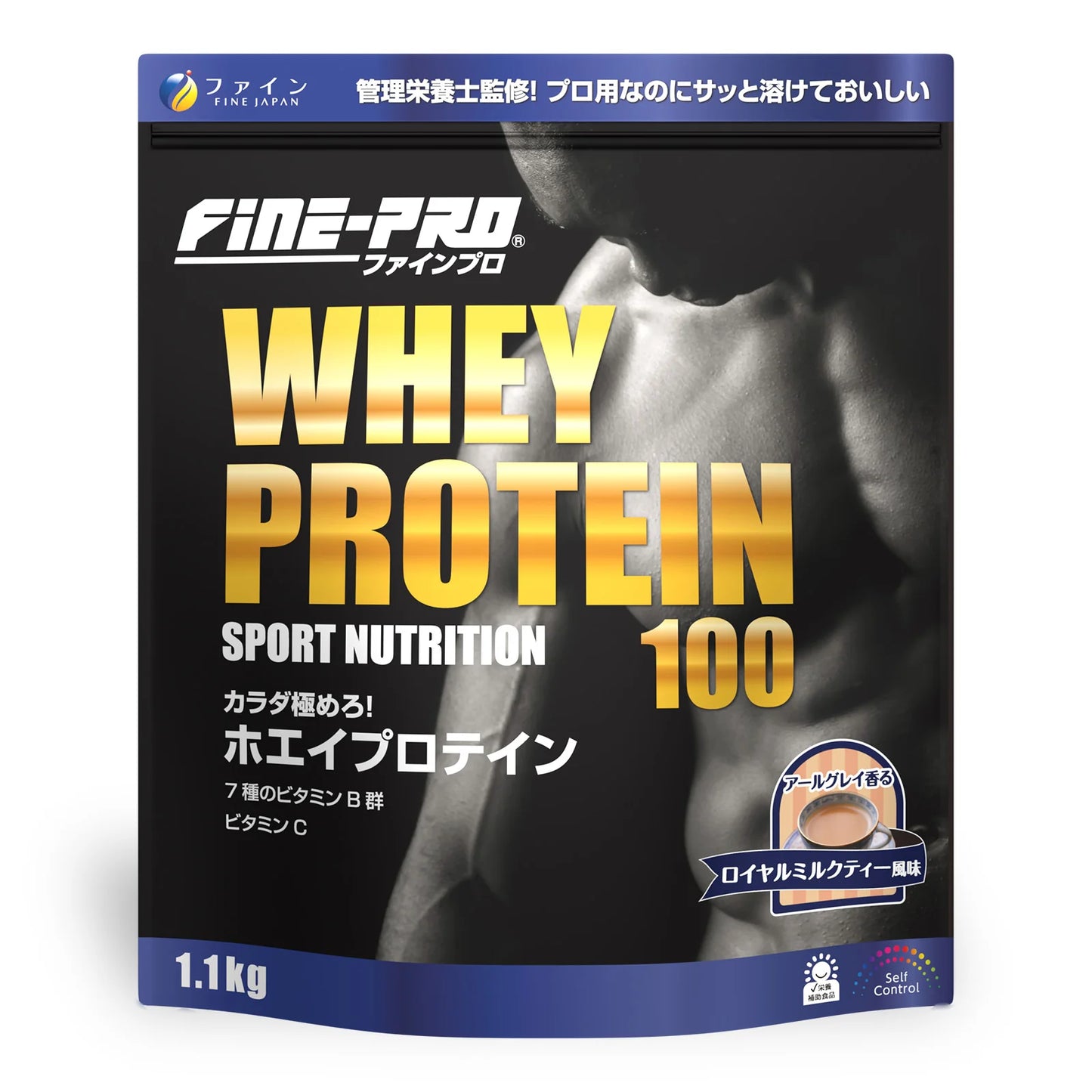 FINE-PRO Whey Protein Milk Tea Flavor